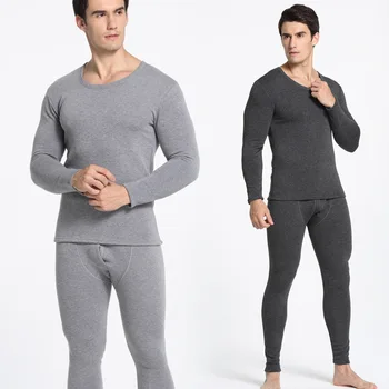 2019 new winter fashion men's cotton thermal underwear set not down velvet men's thermal underwear 
2019 new winter fashion men's cotton thermal underwear set not down velvet men's thermal underwear