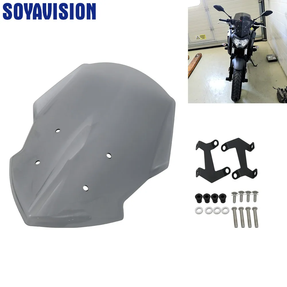 Windshield Windscreen with Mounting Bracket For YAMAHA MT07 MT 07 2018 2019 FZ-07 FZ07 FZ 07 Wind Deflectors
Windshield Windscreen with Mounting Bracket For YAMAHA MT07 MT 07 2018 2019 FZ-07 FZ07 FZ 07 Wind Deflectors