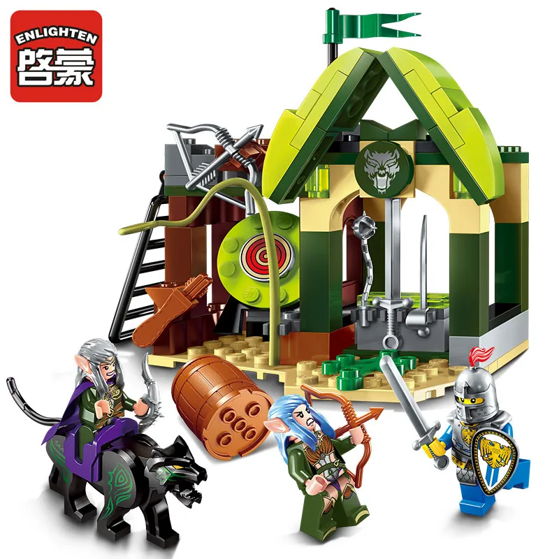 Enlighten Legoinglys Building Block War of Glory Castle Knights Elfin Range 3 Figures 112pcs Educational Bricks Toy Boy Gift
Enlighten Legoinglys Building Block War of Glory Castle Knights Elfin Range 3 Figures 112pcs Educational Bricks Toy Boy Gift