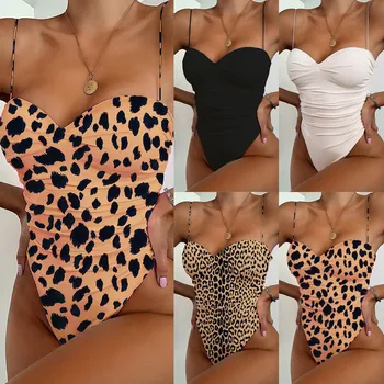 KUKAKEY Bodysuit Bikini Set Push Up Swimsuit Strings Halter Swimsuit Female Swimwear Women Biquini High Cut Summer Swimming Suit
KUKAKEY Bodysuit Bikini Set Push Up Swimsuit Strings Halter Swimsuit Female Swimwear Women Biquini High Cut Summer Swimming Suit