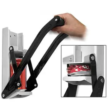 New Portable Metal Crusher Smasher Crush Soda Beer Can Drink Bottle Opener Bar Tool Kitchen Gadgets for Jars Canisters 
New Portable Metal Crusher Smasher Crush Soda Beer Can Drink Bottle Opener Bar Tool Kitchen Gadgets for Jars Canisters