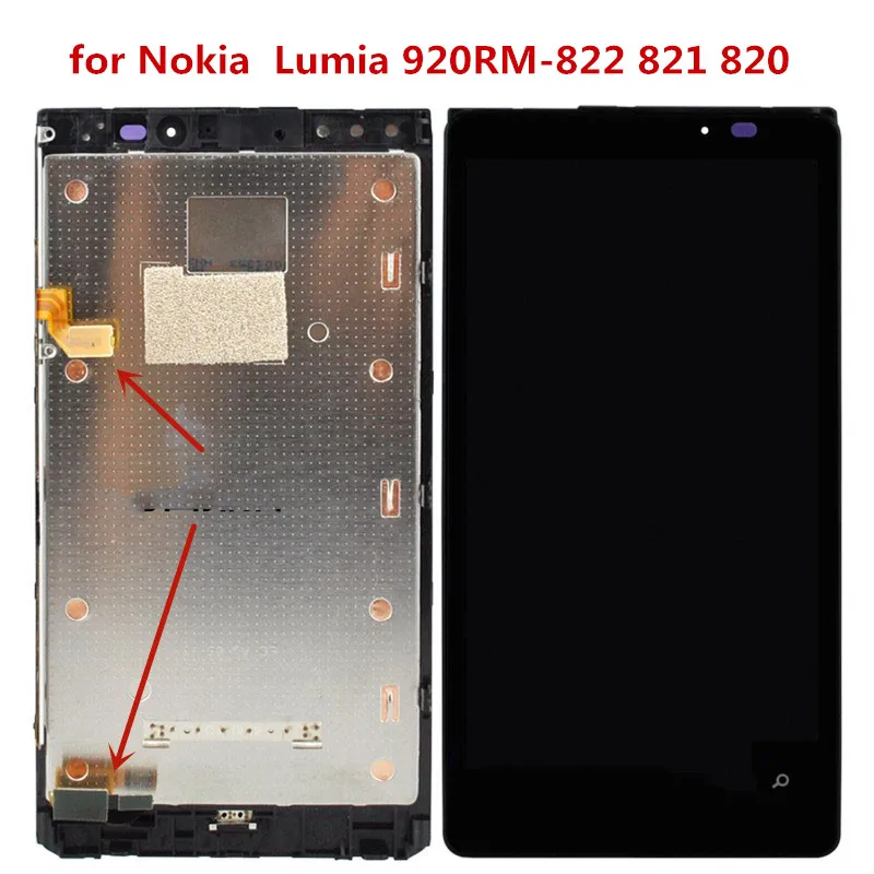 100%original LCD display for Nokia Lumia 920RM-822 821 820 LCD Display Touch Screen Digitizer LCD Assembly Replacement
100%original LCD display for Nokia Lumia 920RM-822 821 820 LCD Display Touch Screen Digitizer LCD Assembly Replacement