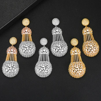 Siscathy Famous Luxury Popular Dangle Drop Earring For Women Accessories Full Cubic Zirconia Earrings pendientes mujer moda 2020
Siscathy Famous Luxury Popular Dangle Drop Earring For Women Accessories Full Cubic Zirconia Earrings pendientes mujer moda 2020