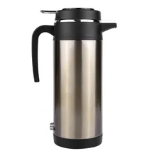 1200ML 12V/24V Heating Kettle Stainless Steel In-Car Electric Kettle With Cigarette lighter Vehicular Travel Hot Water For Car
1200ML 12V/24V Heating Kettle Stainless Steel In-Car Electric Kettle With Cigarette lighter Vehicular Travel Hot Water For Car