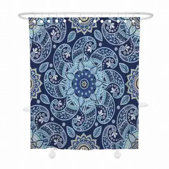 4PCS/Set Bohemia Shower Curtain Bath Curtain Waterproof Polyester Shower Curtain Non-Slip Bathroom Rugs 
4PCS/Set Bohemia Shower Curtain Bath Curtain Waterproof Polyester Shower Curtain Non-Slip Bathroom Rugs