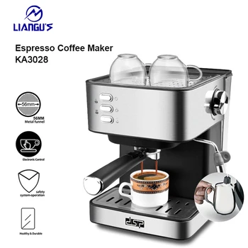 Fully Automatic Coffee Machine Italian Household Americano Espresso Coffee Machine Fancy Milk Foam Maker with Safety Valve
Fully Automatic Coffee Machine Italian Household Americano Espresso Coffee Machine Fancy Milk Foam Maker with Safety Valve