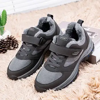 Winter Men's Boots Fashion Thick Bottom Non-slip Keep Warm Casual Shoes for Men Fur Ankle Snow Boots Footwear Male Sneakers T8
Winter Men's Boots Fashion Thick Bottom Non-slip Keep Warm Casual Shoes for Men Fur Ankle Snow Boots Footwear Male Sneakers T8