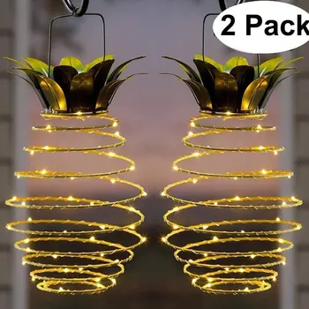 2pcs Garden Solar copper Lights Pineapple Lights Hanging Outdoor Decor Waterproof Wall Lamp Decorative Landscape light Beloved
2pcs Garden Solar copper Lights Pineapple Lights Hanging Outdoor Decor Waterproof Wall Lamp Decorative Landscape light Beloved