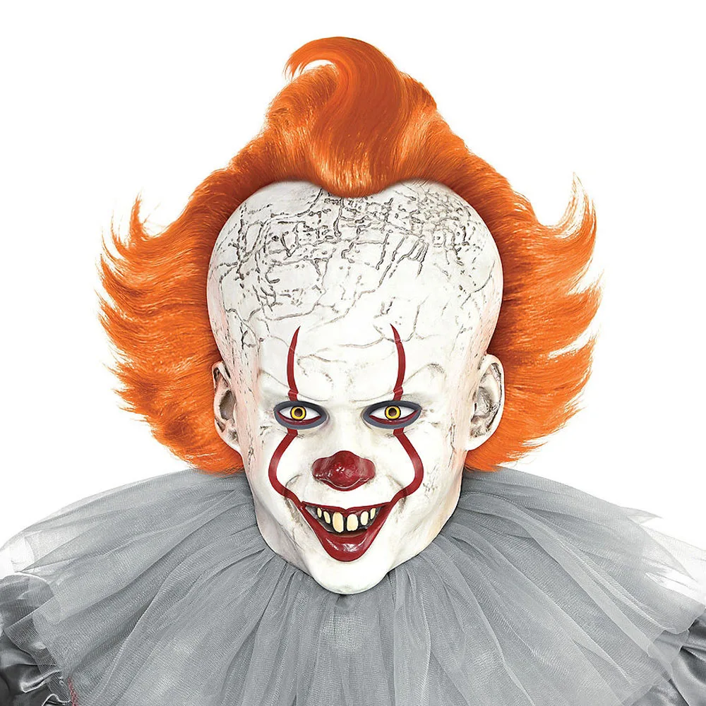 Horror Pennywise Joker Mask Cosplay it chapter 2 Clown Latex Masks Halloween Costume Props Deluxe 06#
Horror Pennywise Joker Mask Cosplay it chapter 2 Clown Latex Masks Halloween Costume Props Deluxe 06#