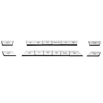 14 Pcs Replace Console Air Conditioner Buttons For BMW F10 F11 F06 F01 E70 E71 F25 F26 Silver ABS Car Interior Accessories
14 Pcs Replace Console Air Conditioner Buttons For BMW F10 F11 F06 F01 E70 E71 F25 F26 Silver ABS Car Interior Accessories