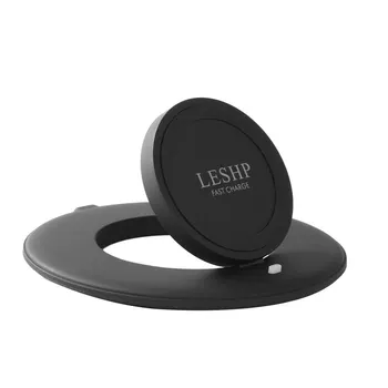 Black Round Durable Portable Light Weight LED Light Smart Phone Fast Wireless Charger Pad for All Qi-Enabled Devices
Black Round Durable Portable Light Weight LED Light Smart Phone Fast Wireless Charger Pad for All Qi-Enabled Devices