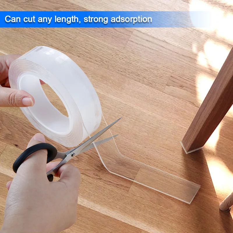 1/10 Roll 1M 3M 5M Nano Magic Scotch Tape Adhesive Double-sides Tape Sticker Traceless Waterproof Electical Tape for Home Repair
1/10 Roll 1M 3M 5M Nano Magic Scotch Tape Adhesive Double-sides Tape Sticker Traceless Waterproof Electical Tape for Home Repair