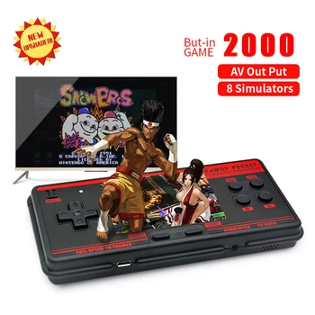 Handheld Retro Video Game Console Built-in 2000 Games+8 Formats Game AV Out Put 
Handheld Retro Video Game Console Built-in 2000 Games+8 Formats Game AV Out Put