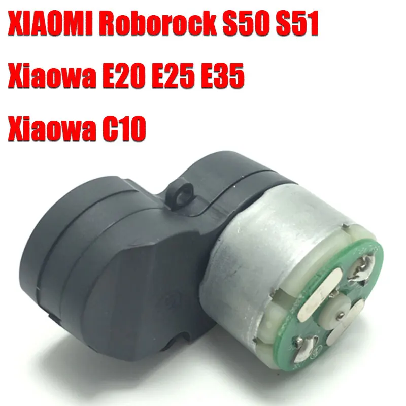 Robot Vacuum cleaner Spare Parts Side Brush GearBox Motor Assembly for XIAOMI Roborock S50 S51 Xiaowa C10 E20 E25 E35
Robot Vacuum cleaner Spare Parts Side Brush GearBox Motor Assembly for XIAOMI Roborock S50 S51 Xiaowa C10 E20 E25 E35