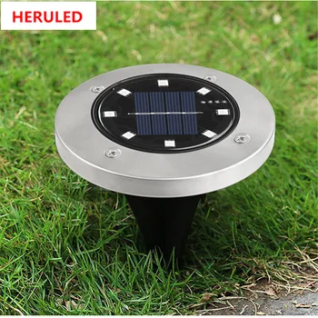 8 LED Lawn Lamp Solar Power Buried Light Solar Under Ground Lamp Outdoor Path Way Garden Decking Light White Warm White 1-8 pcs
8 LED Lawn Lamp Solar Power Buried Light Solar Under Ground Lamp Outdoor Path Way Garden Decking Light White Warm White 1-8 pcs