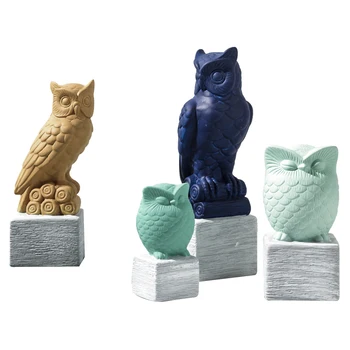 North European Modern Simple Creative Owl Resin Decorations Ornament Living Room TV Cabinet Wine Cabinet Decoration Crafts
North European Modern Simple Creative Owl Resin Decorations Ornament Living Room TV Cabinet Wine Cabinet Decoration Crafts