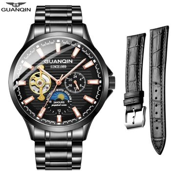 GUANQIN watches business top brand luxury automatic waterproof mechanical Tourbillon skeleton stainless set relogio masculino
GUANQIN watches business top brand luxury automatic waterproof mechanical Tourbillon skeleton stainless set relogio masculino