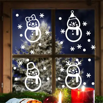 Cartoon Christmas Stickers for Window Showcase Removable Santa Clause Snowman Home Decor Decal Adhesive New Year Glass Mural
Cartoon Christmas Stickers for Window Showcase Removable Santa Clause Snowman Home Decor Decal Adhesive New Year Glass Mural