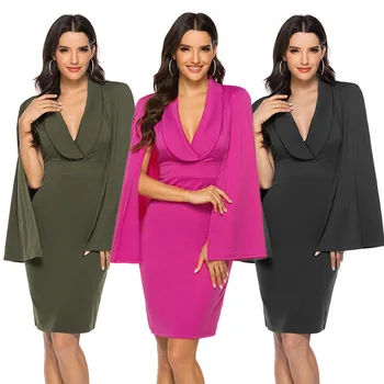 BacklakeGirls Sexy V Neck Collar Sleeveless Cocktail Dress With Cape Satin Short Formal Dresses Bestido De Fiesta Noche
BacklakeGirls Sexy V Neck Collar Sleeveless Cocktail Dress With Cape Satin Short Formal Dresses Bestido De Fiesta Noche