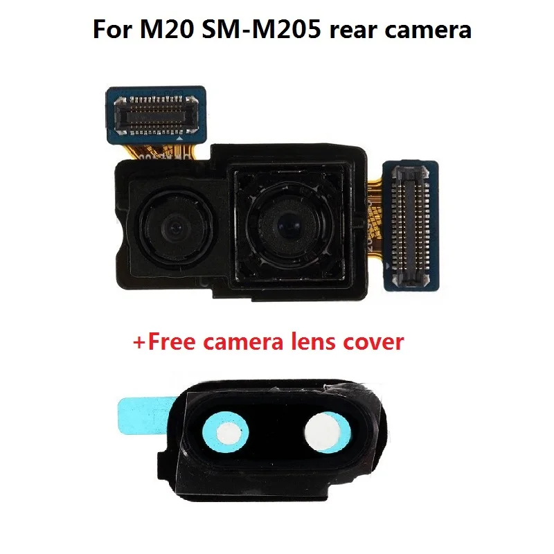 

OEM Rear Big Back Camera Module With Camera Lens Cover Replace Part for Samsung Galaxy M10 SM-M105/ M20 SM-M205