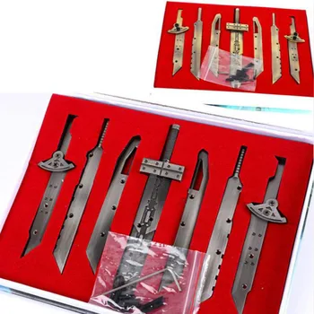 1set 2020new Final Fantasy Cloud Strife Delicate Ragnarok Swords 7 In 1 Model Action Figure Toys for Kids Boy Gift
1set 2020new Final Fantasy Cloud Strife Delicate Ragnarok Swords 7 In 1 Model Action Figure Toys for Kids Boy Gift