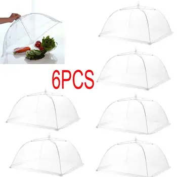 6pcs Large Pop-Up Mesh Screen Food Cover Tent Umbrella Reusable and Collapsible Outdoor Picnic Food Covers Mesh Food Cover Net
6pcs Large Pop-Up Mesh Screen Food Cover Tent Umbrella Reusable and Collapsible Outdoor Picnic Food Covers Mesh Food Cover Net