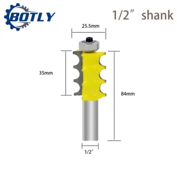 1pc milling cutter woodwork Triple Flute Large Molding Router Bits Set Line knife Woodworking cutter fresas para metal end mill
1pc milling cutter woodwork Triple Flute Large Molding Router Bits Set Line knife Woodworking cutter fresas para metal end mill