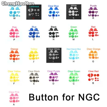 ChengHaoRan Analog Thumbstick Cap Buttons Keypads Y X A B Z Buttons Joystick Caps for Nintend Gamecube For NGC Controller 
ChengHaoRan Analog Thumbstick Cap Buttons Keypads Y X A B Z Buttons Joystick Caps for Nintend Gamecube For NGC Controller