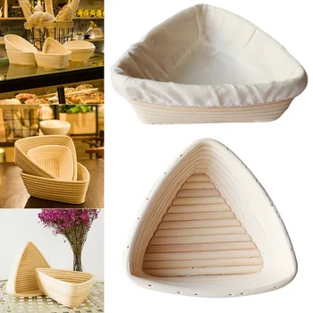Triangular Rattan Bread Banneton Bread Proofing Basket Sourdough Proving Bread Rising Baskets PI669
Triangular Rattan Bread Banneton Bread Proofing Basket Sourdough Proving Bread Rising Baskets PI669