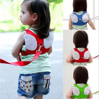 Pudcoco New Hot Baby Kids Safety Harness Strap Toddler 140CM Leashes Walking Anti-Lost Rope Angel Back Traction Rope Blue&Red 
Pudcoco New Hot Baby Kids Safety Harness Strap Toddler 140CM Leashes Walking Anti-Lost Rope Angel Back Traction Rope Blue&Red