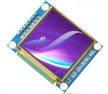 IPS 1.5 inch 7P SPI Full Color OLED Screen with Adapter Board SSD1351 Drive IC 128*128
IPS 1.5 inch 7P SPI Full Color OLED Screen with Adapter Board SSD1351 Drive IC 128*128