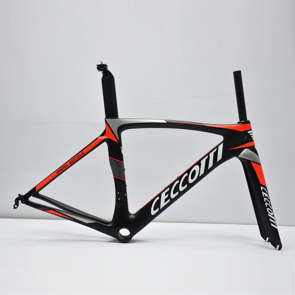 Велосипедная Рама из углеродного волокна Bicicleta рама для гоночного велосипеда 700C