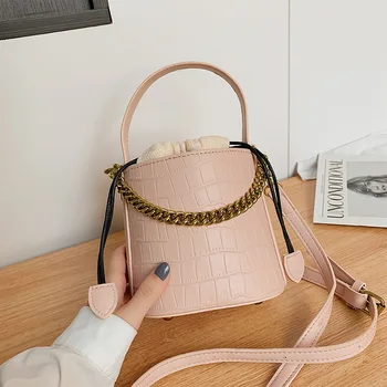 Fashion Stone Pattern Bucket Bag Crossbody Bags for Women 2020 Designer Famous Brands Women Handbags High Quality Shoulder Bags
Fashion Stone Pattern Bucket Bag Crossbody Bags for Women 2020 Designer Famous Brands Women Handbags High Quality Shoulder Bags