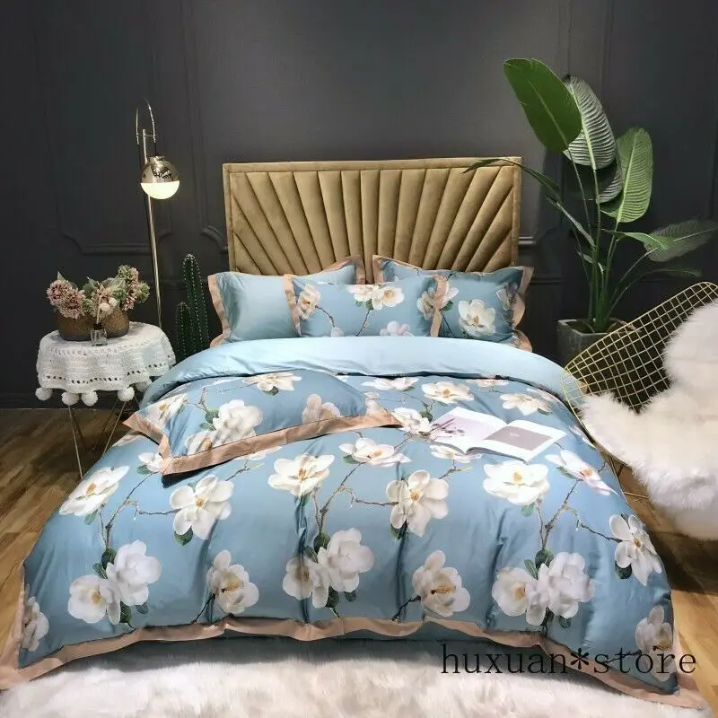Flowers Bedding set Luxury Egyptian Cotton Duvet Cover set Bed Sheet Pillowcase
Flowers Bedding set Luxury Egyptian Cotton Duvet Cover set Bed Sheet Pillowcase