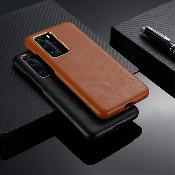 Luxury Slim Full Protection Phone Case For Huawei P40 Pro Vintage Leather Shockproof Back Cover Case For Huawei P40/ Pro Coque
Luxury Slim Full Protection Phone Case For Huawei P40 Pro Vintage Leather Shockproof Back Cover Case For Huawei P40/ Pro Coque