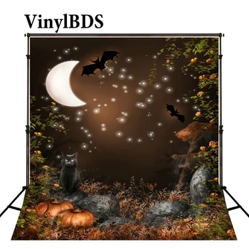 VinylBDS Photography Background Night Bats Black Cat Halloween Backdrop Backdrop Photography Wsj-016
VinylBDS Photography Background Night Bats Black Cat Halloween Backdrop Backdrop Photography Wsj-016