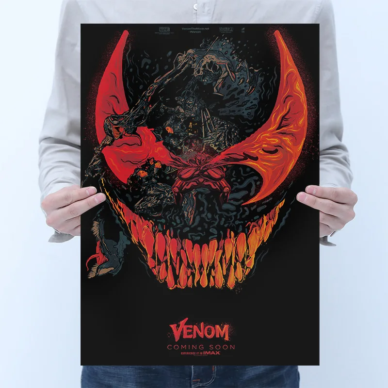 Movie Venom Kraft Poster Room Decoration Art Wall Sticker Picture Bar Cafe Bookstore Home Supplies
Movie Venom Kraft Poster Room Decoration Art Wall Sticker Picture Bar Cafe Bookstore Home Supplies