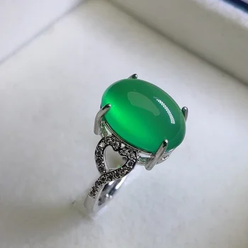 LETSFUN New S925 Sterling Silver Natural Green Jade Gemstone Rings for Women Luxury Jewelry
LETSFUN New S925 Sterling Silver Natural Green Jade Gemstone Rings for Women Luxury Jewelry