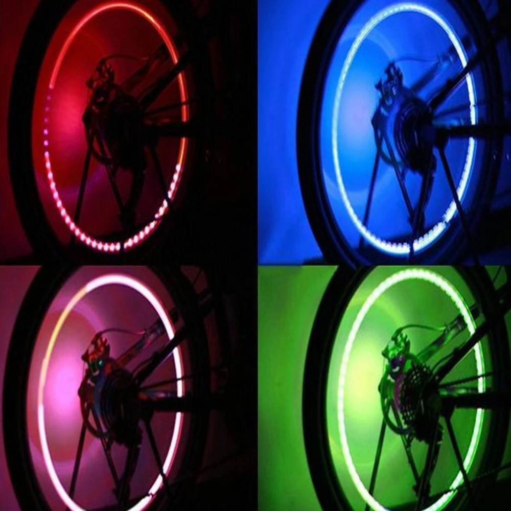 Bicycle LED Light Tire Valve Cap Bicycle Flash Light Mountain Road Bike Cycling Tyre Wheel Lights LED Neon Lamp Cover Wheel
Bicycle LED Light Tire Valve Cap Bicycle Flash Light Mountain Road Bike Cycling Tyre Wheel Lights LED Neon Lamp Cover Wheel