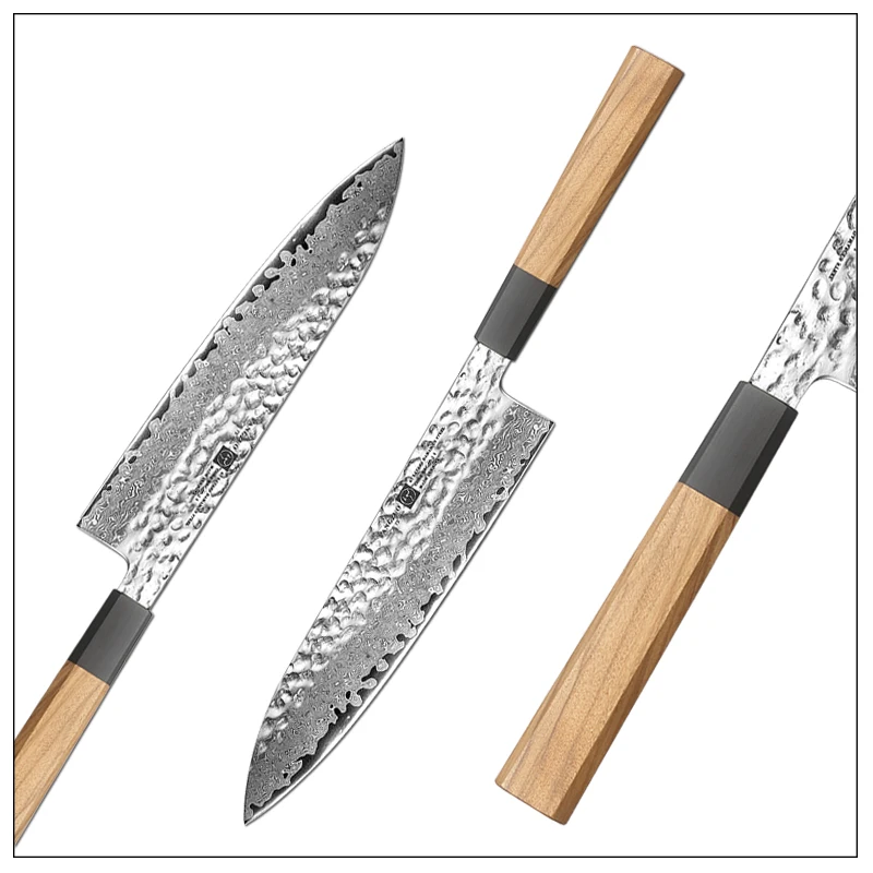 FANGZUO 8.2 Professional Chef Knife 67 Layers Damascus Steel Super Cook Knife Razor Sharp Japanese Core Blade Kitchen Knife
FANGZUO 8.2 Professional Chef Knife 67 Layers Damascus Steel Super Cook Knife Razor Sharp Japanese Core Blade Kitchen Knife