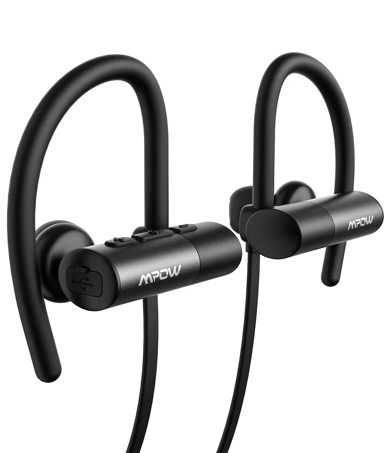 Mpow D4 Bluetooth headset IPX6 Waterproof Sports Earphones with Mic HD Sound Secure Comfort Fit Metal Earbuds for Running
Mpow D4 Bluetooth headset IPX6 Waterproof Sports Earphones with Mic HD Sound Secure Comfort Fit Metal Earbuds for Running