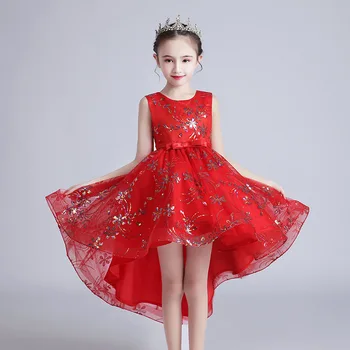 The new summer dress for children 2020 is a balance payment vest girl princess dress party dress red champagne show dress 3-13t 
The new summer dress for children 2020 is a balance payment vest girl princess dress party dress red champagne show dress 3-13t