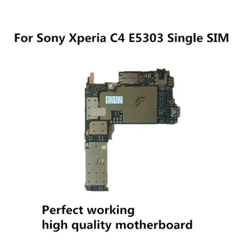 Full Work Original Unlock Used Motherboard For Sony Xperia C4 E5303 Single SIM Logic Circuit Electronic Panel 
Full Work Original Unlock Used Motherboard For Sony Xperia C4 E5303 Single SIM Logic Circuit Electronic Panel