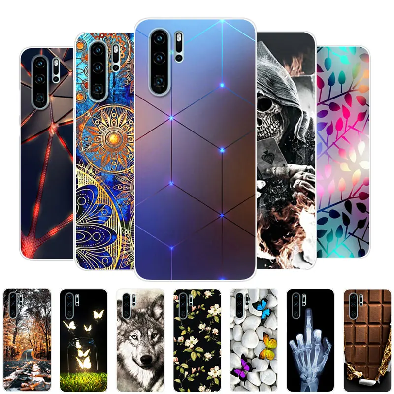 Для P30 Pro Чехол huawei чехол силиконовый ТПУ Мягкая задняя крышка для телефона Lite P 30