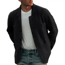 Autumn New Men's Jacket Solid Color Single-breasted Casual Stand Collar Jacket Coat Mens Outerwear Clothing
Autumn New Men's Jacket Solid Color Single-breasted Casual Stand Collar Jacket Coat Mens Outerwear Clothing