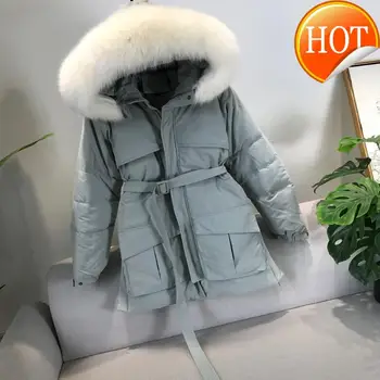 Fur Real Fox Collar Down Jacket Winter Coat Women Clothes 2020 Korean Warm Oversized Jackets Parka Chaqueta Mujer MY4509
Fur Real Fox Collar Down Jacket Winter Coat Women Clothes 2020 Korean Warm Oversized Jackets Parka Chaqueta Mujer MY4509