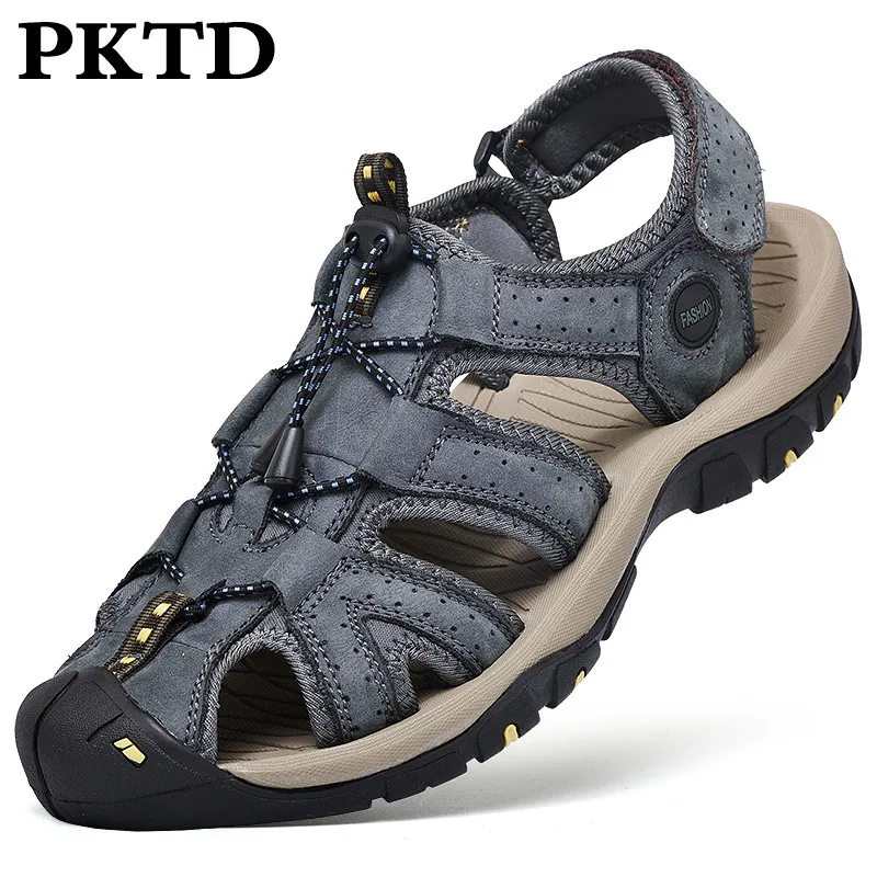 Men's outdoor sports sandals summer comfortable soft beach surfing non-slip wear-resistant quick-drying shoes large size 38-48 
Men's outdoor sports sandals summer comfortable soft beach surfing non-slip wear-resistant quick-drying shoes large size 38-48