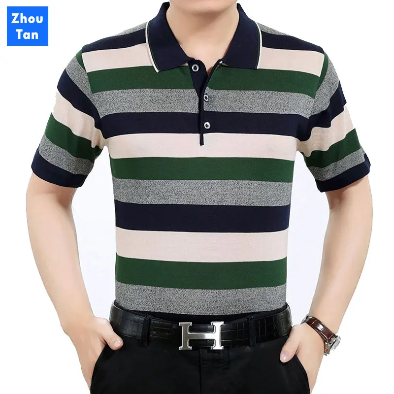 2020 Summer Wild Fashion Middle-Aged Shirt Male Dad Short-Sleeved Large Size Men's Clothes Polo Tops Casual
2020 Summer Wild Fashion Middle-Aged Shirt Male Dad Short-Sleeved Large Size Men's Clothes Polo Tops Casual