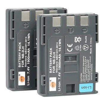 2PCS 1900mAh 7.4V DSTE NB-2L NB-2LH NB2L Camera Battery Charger for Canon PowerShot G7 G9 S70 S80 350D 400D MV 800 800i 900 920
2PCS 1900mAh 7.4V DSTE NB-2L NB-2LH NB2L Camera Battery Charger for Canon PowerShot G7 G9 S70 S80 350D 400D MV 800 800i 900 920