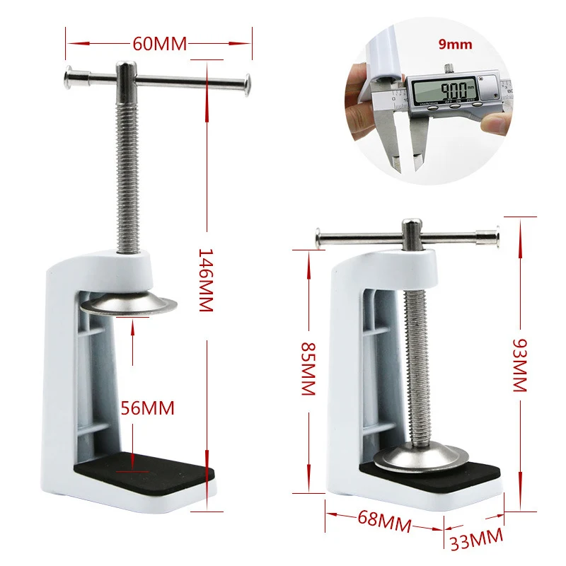 Stainless Steel Hose Fixed Base Clamp Holder for Swing Arm Desk Table Lamp DEC889
Stainless Steel Hose Fixed Base Clamp Holder for Swing Arm Desk Table Lamp DEC889